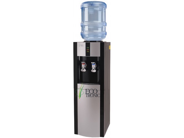 Кулер для воды напольный с холодильником Ecotronic H1-LF Black